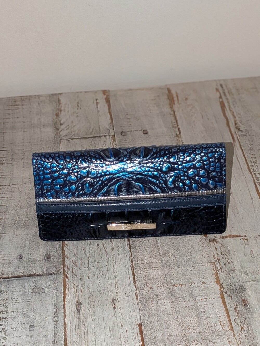 Brahmin Kyanite Havisham Ady Wallet (ONLY) Handbag Sold Separately